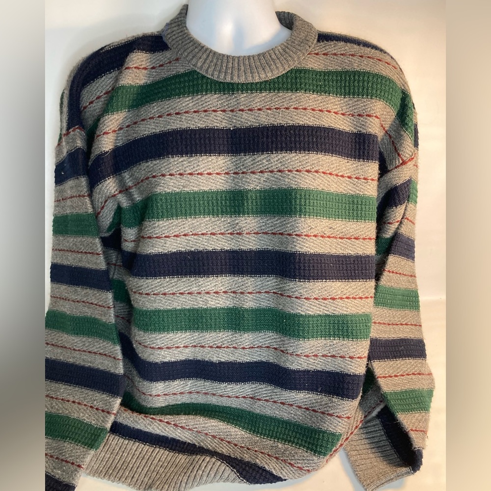 Jantzen classics vintage striped sweater XLarge